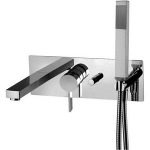 RO001CR Rubinetto miscelatore incasso vasca/doccia (2 uscite) ROCK PAFFONI - immagine 1