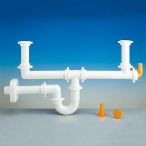 4233.199 Sifone 4233 P/8 1½" Tubo Pp Bianco Lira - immagine 1