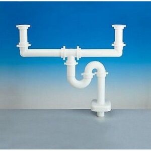 4233.271 Sifone 4233 S 1½" Tubo Pp Ø40 Bianco Lira - immagine 1