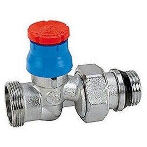 R412TG Valvola diritta con protezione autotenuta R412X032 3/8" x 16 GIACOMINI
