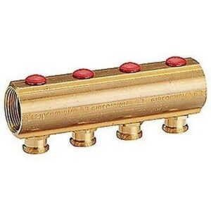 R553S Collettore di distribuzione di mandata R553SY028 1 1/4" x 18 /8 GIACOMINI - immagine 1
