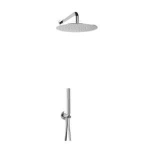 AD351235048451 Kit doccia: braccio soffione parete e set doccia c/presa acqua FRISONE