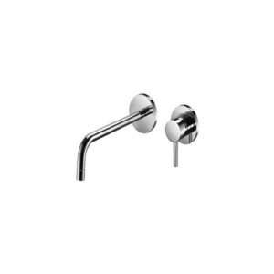 BI106CR70 Rubinetto miscelatore incasso 2 Fori 2 Piastre d.70 bocca mm.245 BIRILLO PAFFONI