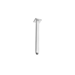 BR3001551 BRACCIO SOFFITTO C/ROSONE SEZ.QUADRA 22x22 mm CM 30 CROMATO FRISONE