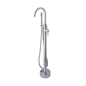 CL2166CC3CR Colonna vasca a pavimento con miscelatore, doccetta a flessibile 150cm cromo SPHERA
