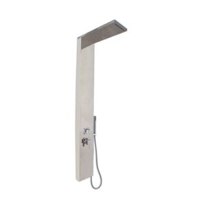 CLAI12CC3CR Colonna doccia in acciaio multifunzione anticalcare con miscelatore e getto a cascata SPHERA - immagine 1