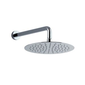 CP3735213CR Set doccia con soffione roma d.300 e braccio doccia att. 1/2M acciaio L.350mm cromo SPHERA