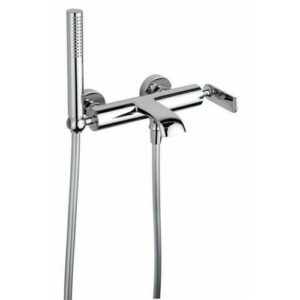 CTN0P84 Miscelatore Monocomando Vasca Esterno con set doccia  CONTRASTO FRISONE