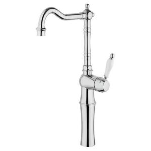 DVF0L3151 MISCELATORE "RETRO' T/C PROLUNGATO LP 130 SENZA SCARICO CROMATO D.VITA FRISONE