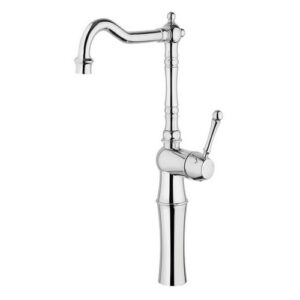 DYF0L3151 MISCELATORE LAVABOC."RETRO' T/C SENZA SCARICO CROMATO SYMPHONIE FRISONE - immagine 1