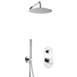 FR17351427118451 Kit doccia incasso,braccio soffione parete Fiorello FRISONE - immagine 1