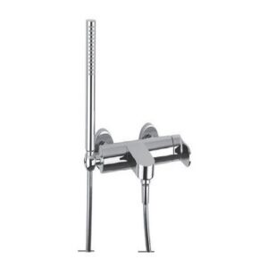 GR0000951 MONOCOMANDO VASCA EST.DEVIATORE AUT.SENZA COMP. CROMATO Girello FRISONE - immagine 1