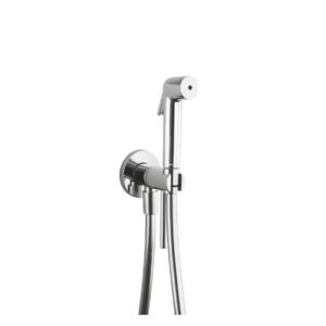 HSH323651 SET DOCCIA SHUT-OFF cilindrico C/ARRESTO E DOCCETTA (236) cromato FRISONE - immagine 1