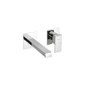 IK0207451 MISCELATORE LAVABO INCASSO SENZA CASSETTA C/SCARICO STOPOPEN CROMATO IKONA FRISONE - immagine 1