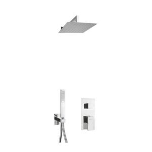IK17452233080851 Kit doccia incasso,braccio soffione parete IKONA FRISONE - immagine 1