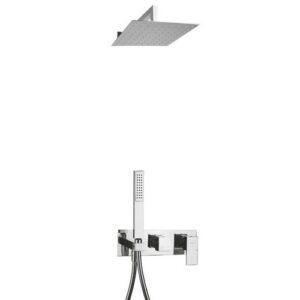 IK27452233000851 Kit doccia incasso , braccio soffione parete Ikona FRISONE - immagine 1
