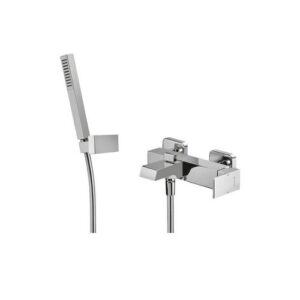 IKN280751 MISCELATORE VASCA ESTERNO C/SET DOCCIA ANTICALC.CROMATO IKONA FRISONE - immagine 1