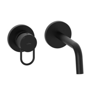 JK104NO70 Rubinetto miscelatore incasso lavabo ottone nero opaco bocca 12,3cm Joker PAFFONI - immagine 1