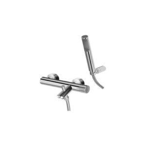 JO026CR Rubinetto miscelatore vasca con duplex con supporto riposo JO PAFFONI - immagine 1