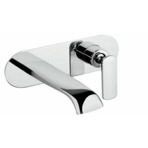 KECT064 Parte esterna Monocomando Lavabo Incasso scarico 1"1/4 CONTRASTO FRISONE - immagine 1