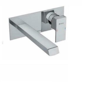 KEIK064 Parte esterna monocomando lavabo a parete con scarico incasso  IKONA FRISONE - immagine 1
