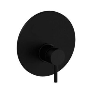 LIG011NO Rubinetto miscelatore incasso doccia monocomando nero 11 cm - Light PAFFONI - immagine 1