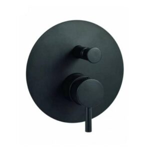 LIG015NO Rubinetto miscelatore incasso doccia con deviatore nero opaco - Light PAFFONI - immagine 1