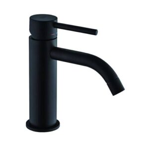 LIG071NO Rubinetto miscelatore lavabo senza scarico nero opaco - Light PAFFONI - immagine 1
