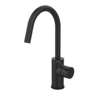 LIG078NO Rubinetto miscelatore lavabo canna orientabile senza scarico nero Light PAFFONI - immagine 1