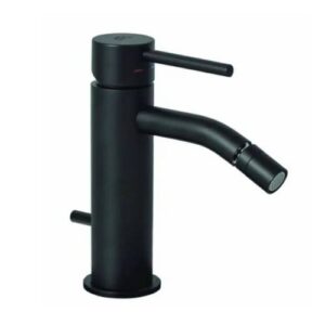 LIG135NO Rubinetto miscelatore bidet con scarico automatico nero opaco - Light PAFFONI - immagine 1