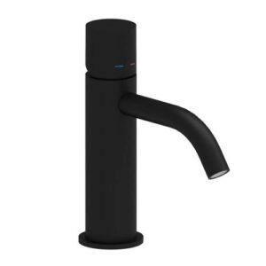 LIGX071NO Rubinetto miscelatore lavabo senza leva e senza scarico nero opaco - Light PAFFONI - immagine 1