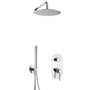 LV17351427118451 Kit doccia incasso, braccio soffione parete LEVETTA FRISONE - immagine 1