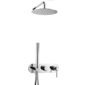 LV27351427008451 Kit doccia incasso, braccio soffione parete Ikona FRISONE - immagine 1