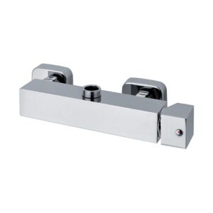 MX1Q00003CR Miscelatore doccia esterno att.superiore 3/4"M quadro cromato SPHERA - immagine 1