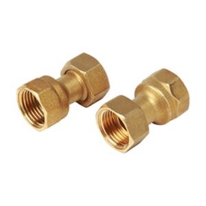 P15FY004 Coppia di bocchettoni filettati femmina 1"F x 3/4"F GIACOMINI - immagine 1