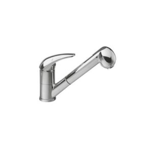 PLF005051 MISCELATORE MON.LAVELLO MONOF.DOCCIAESTR.C/FLEX CROMATO PLANET FRISONE - immagine 1