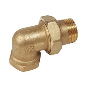 R19Y018 RACCORDO 3-PEZZI CURVO G 2”F x G 2”M GIACOMINI - immagine 1