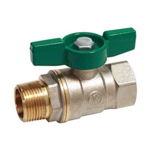 R254WX023 Valvola a sfera, attacchi F-M, maniglia a farfalla 1/2" GIACOMINI - immagine 1