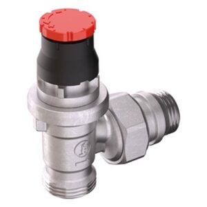 R411DBX033 Valvola termostatizzabile a squadra, adattatore 1/2" x 16 GIACOMINI - immagine 1