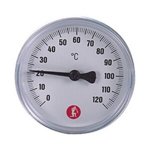 R540Y016 Termometro attacco posteriore 3/8"  clip /scala 0÷120 °C/°F GIACOMINI
