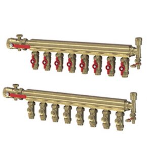 R553KY088 Collettore per impianti di climatizzazione 1 1/2" x 1" /8 GIACOMINI - immagine 1
