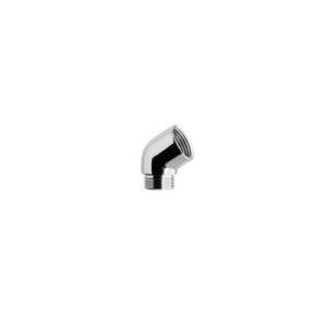 R57151 CURVETTA 30° PORTA DOCCIA M 1/2 F 1/2 CROMATA FRISONE