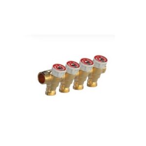 R585C Collettore componibile semplice R585CY024 3/4" x 16 /4 GIACOMINI - immagine 1
