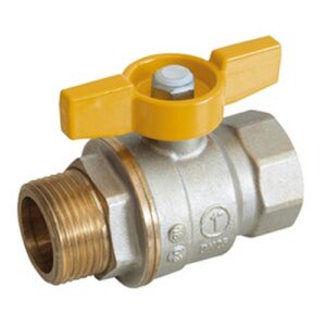 R734GAX005 Valvola a sfera, attacchi F-M, G 1”F x G 1”M GIACOMINI - immagine 1