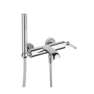 RGN0P8451 MONOCOMANDO VASCA ESTERNO supporto integrato C/SET DOCCIA CROMO RIGUARDO FRISONE - immagine 1