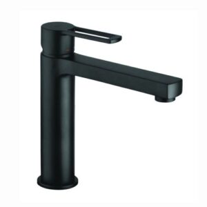 RIN074NO Rubinetto miscelatore lavabo medio senza scarico nero opaco - Ringo PAFFONI - immagine 1
