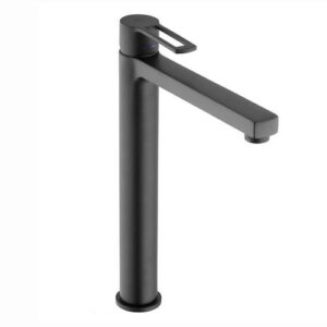 RIN081NO Rubinetto miscelatore lavabo prolungato senza scarico nero opaco - Ringo PAFFONI - immagine 1
