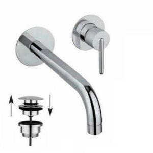 RM02074 Miscelatore monocomando lavabo incasso con scarico RADIUS MIX FRISONE - immagine 1