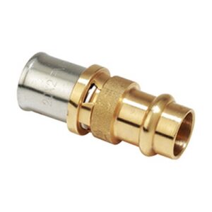 RM103Y112 Raccordo diritto multipinza e attacco tubo rame 16 x 2 - Ø12 GIACOMINI - immagine 1