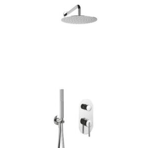 RM17351235048451 Kit doccia incasso,braccio soffione parete RAMIX FRISONE - immagine 1